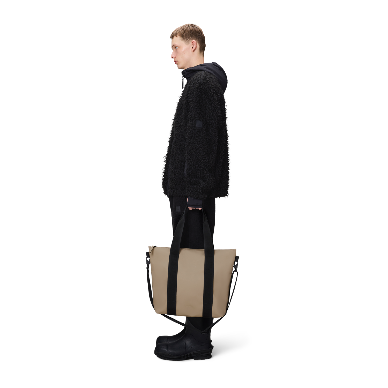 Rains Beige Shopper Mini R14160-133