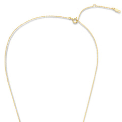 Violet Hamden Venus 925 Sterling Silver Gold-coloured Necklace with Birthstone VH340010-JUN