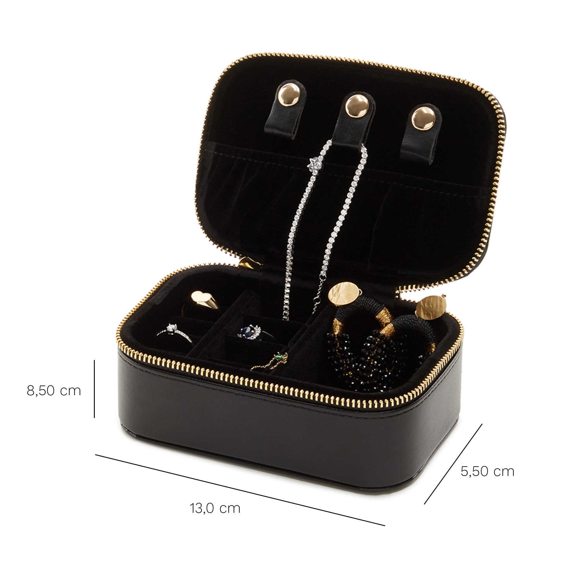 Brandfield Black Jewelry Box BFJB100405