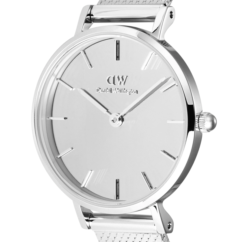 Daniel Wellington Petite&Quadro Mini Reflection Silver Women's Watch DW00100796-zoom-