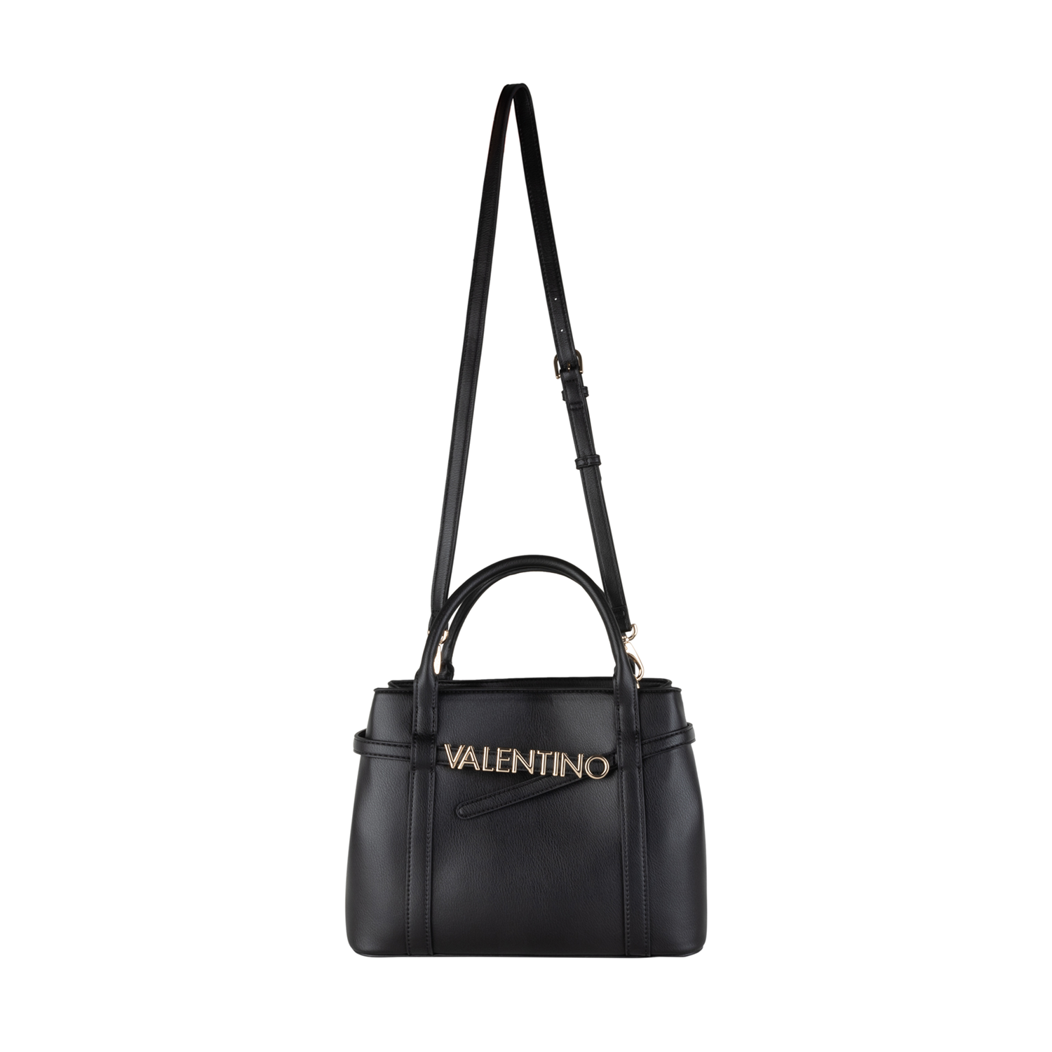 Valentino Bags Selma Re Black Handbag VBS8Y504NERO