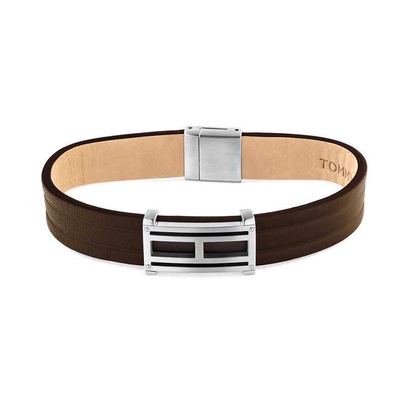 Tommy Hilfiger Leren Armband 2002-TJ2790267L-zoom-