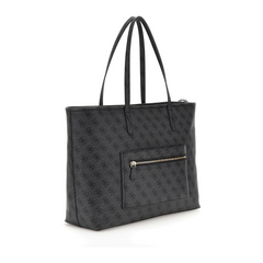 Guess Power Play Coal Logo Large Tech Tote Bag HWSL71-24240-CLO