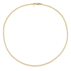 Elli 925 Sterling Silver Link Chain Necklace 2004-BF-0007945-001