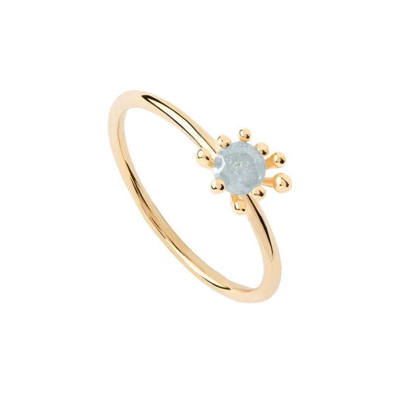 P D Paola Color 925 Sterling Silver Ring with Gold Plating AN01-C93-12-zoom-