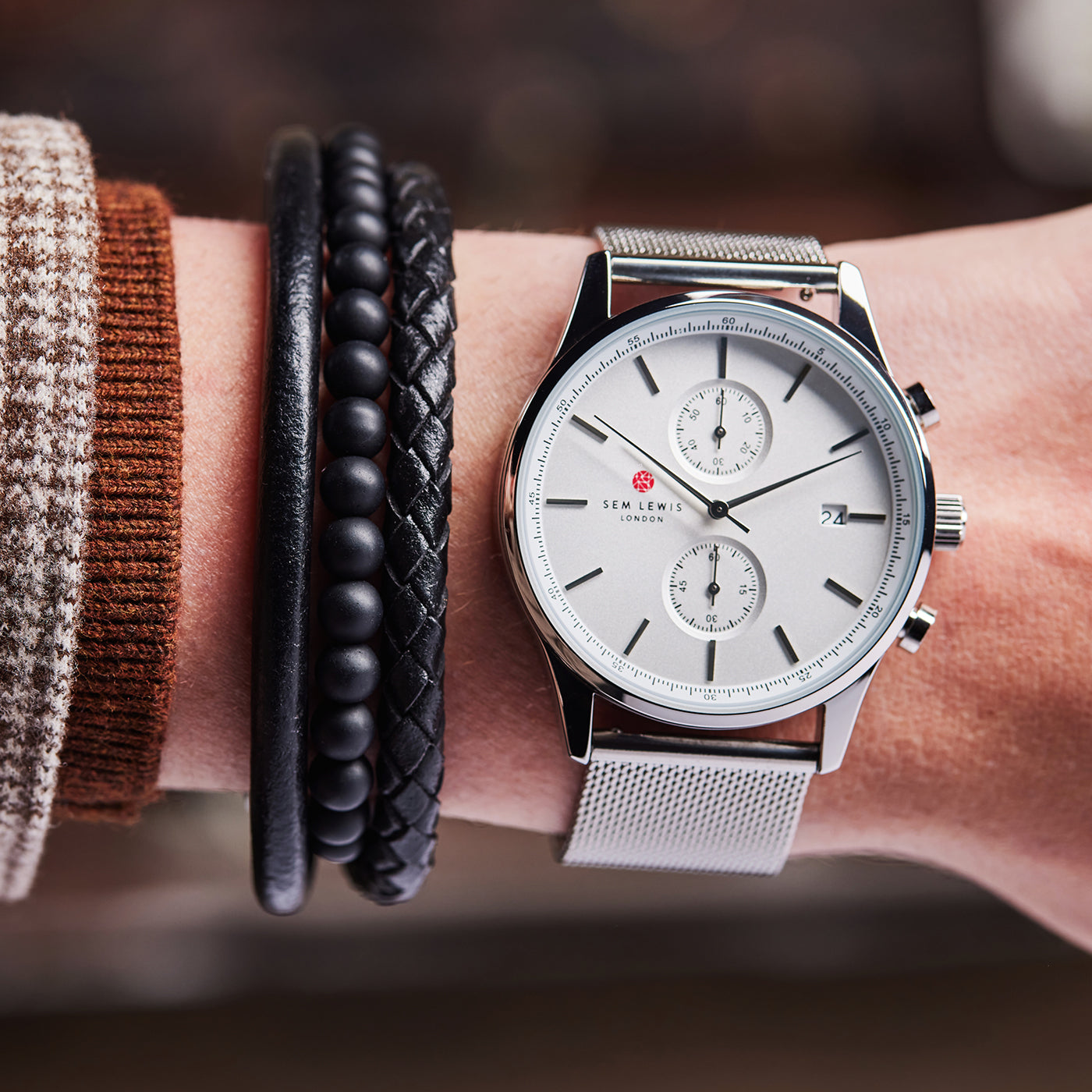 Sem Lewis Bakerloo Kenton Armband SL320012 (Lengte: 21.5 cm)