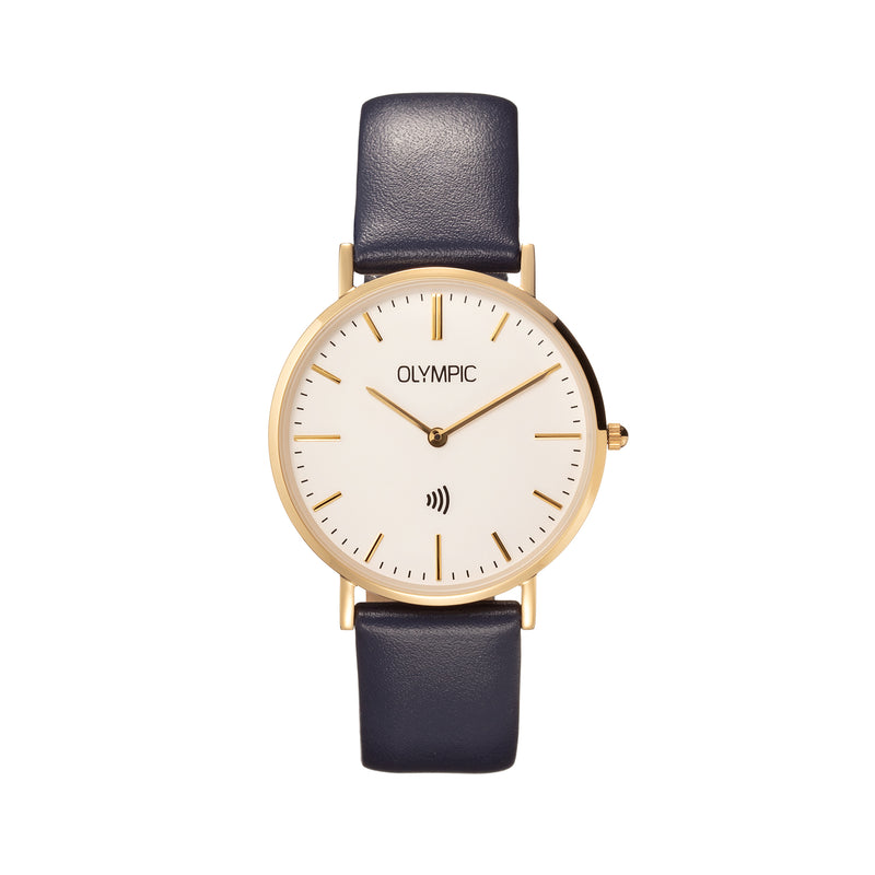 Olympic Wit Dames Horloge 2002-OL89DDL010-zoom-