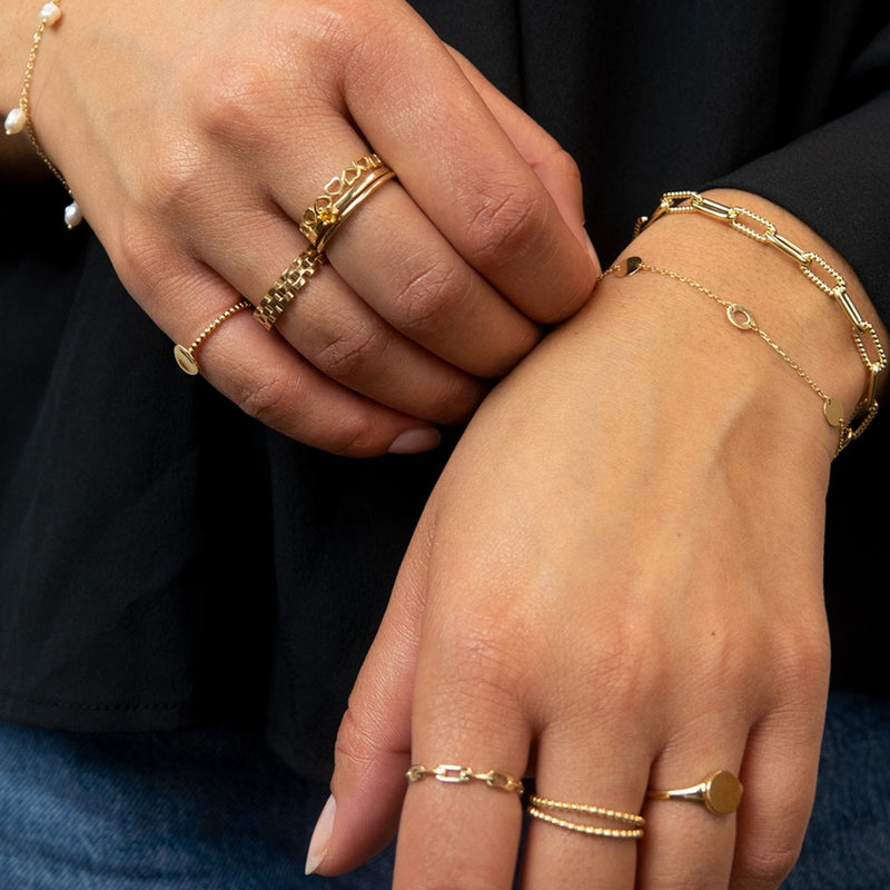 Jackie Gold 14K Golden Ring JKR23.311.56-zoom-