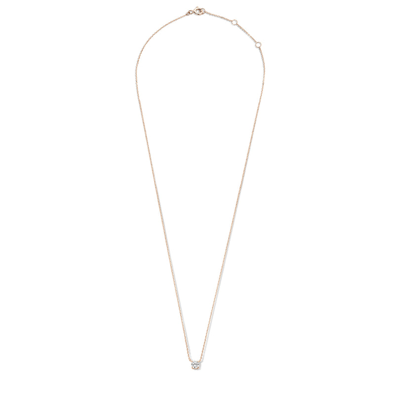 Isabel Bernard La Concorde Garance 14 Karaat Roségouden Ketting IB340142 (Lengte: 40.00-44.00 cm)-zoom-