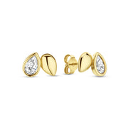 Beloro Jewels Monte Napoleone Natalia 9 karaat oorknoppen BO360019