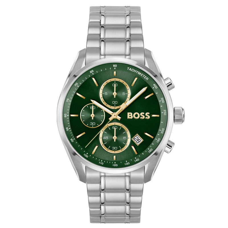 Hugo Boss Grand Prix 40 Silver Men's Watch HB1514265-zoom-