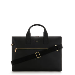Isabel Bernard Honoré Anique Black Calfskin Handbag IB25071
