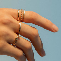 Violet Hamden Venus Goudkleurige Ring Met Geboortesteen VH330008OCT-60