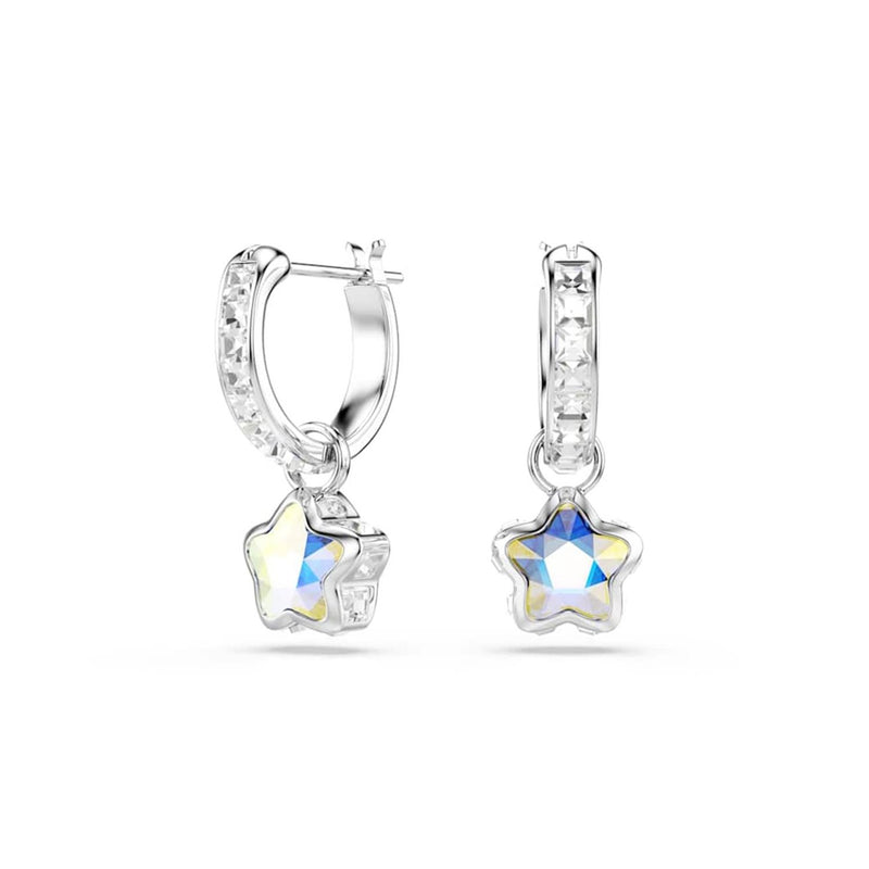 Swarovski Chroma Stars Zilverkleurige Oorbellen 5754172-zoom-