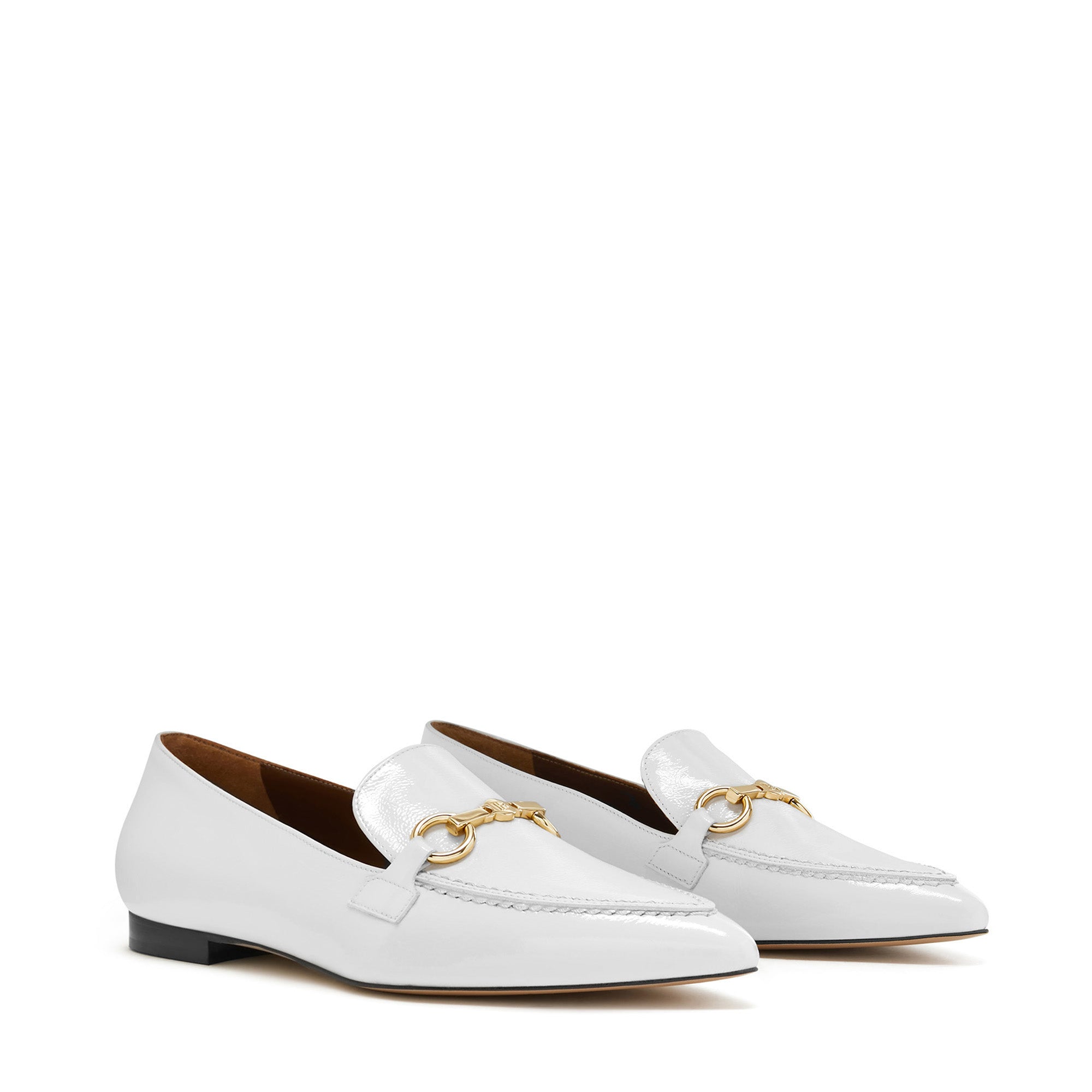 Isabel Bernard Vendôme Margaux Witte Lakleren Loafers IB51010-00-41
