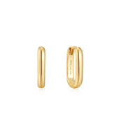 Ania Haie Pop Charms 925 Sterling Silver Gold-coloured Earrings AH-E048-04G