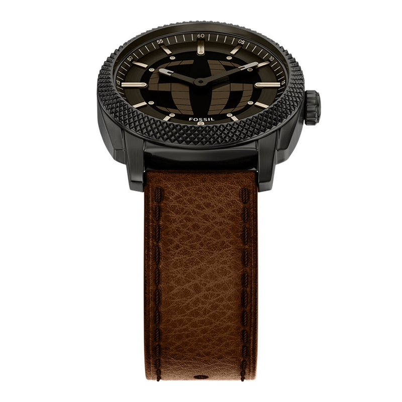 Fossil Machine Round Black Dial Watch FS6165-zoom-
