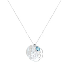 Elli 925 Sterling Silver Pearl Necklace with Pearl 2004-BF-0007994-001