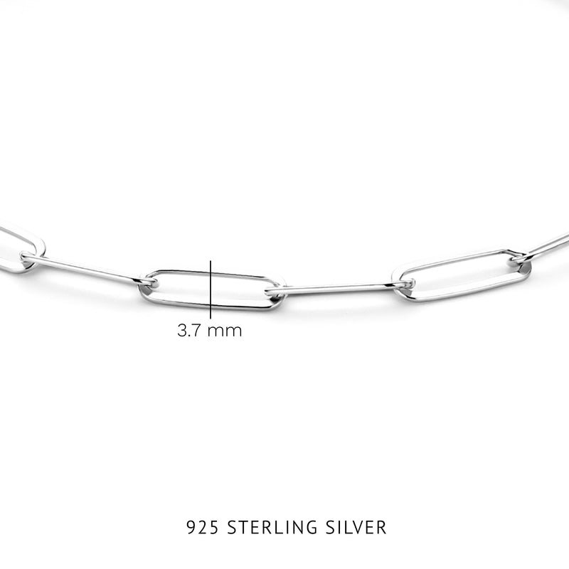 Parte Di Me Bibbiena Poppi Felice 925 Sterling Zilveren Schakelarmband PDM32116-zoom-
