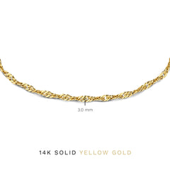 Isabel Bernard Rivoli Lilou 14 Carat Golden Bracelet IB320077