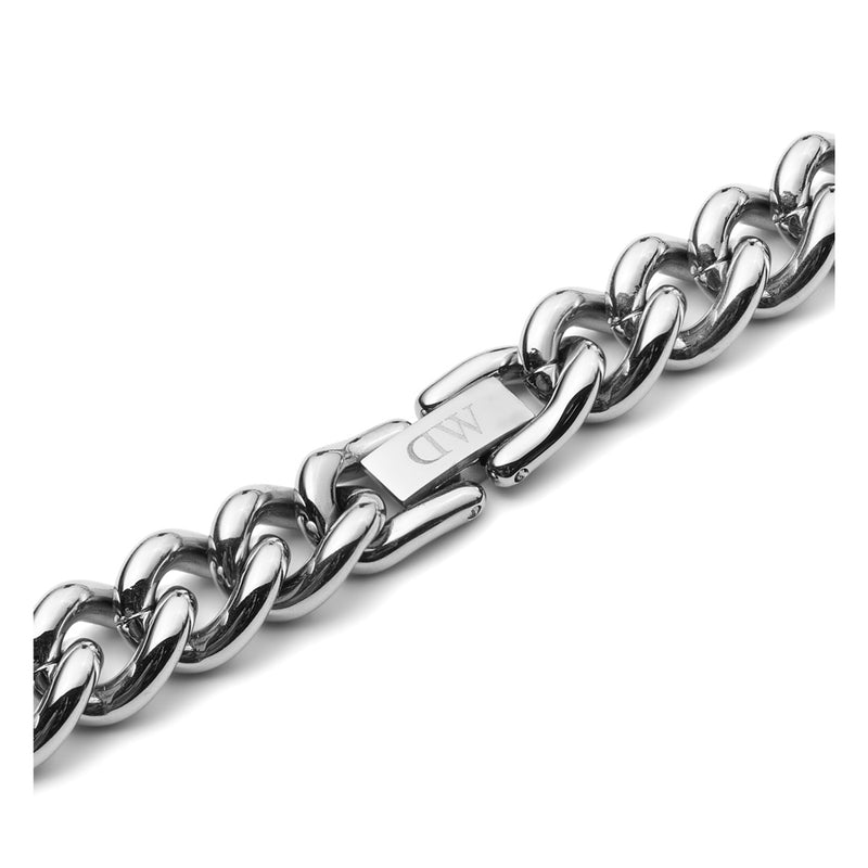 Daniel Wellington Chunky Chain Silver Necklace DW00400852-zoom-