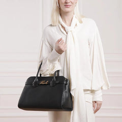 Karl Lagerfeld Black Tote Bag 2001-A0491524