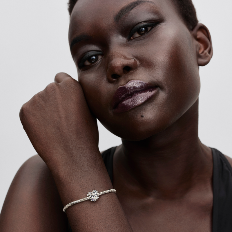 Pandora Moments 925 Sterling Silver Sparkling Heart Charm 794240C01-zoom-