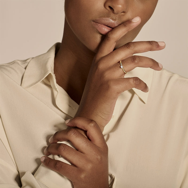 Blush Diamonds 14k Gouden Ring Met Diamant 1602BDI/50-zoom-