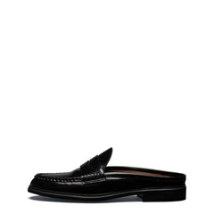 Vendôme Blandine black spazzolato leather mules IB51016-601-35