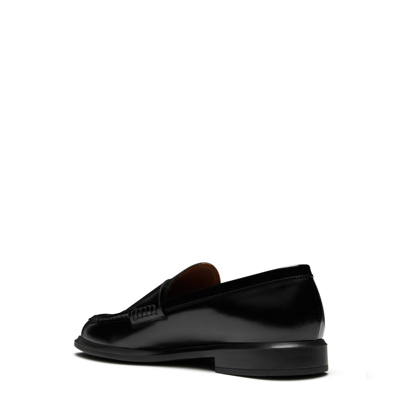 Isabel Bernard Vendôme Blandine Zwarte spazzolato Leren Loafers IB51015-601-37-zoom-