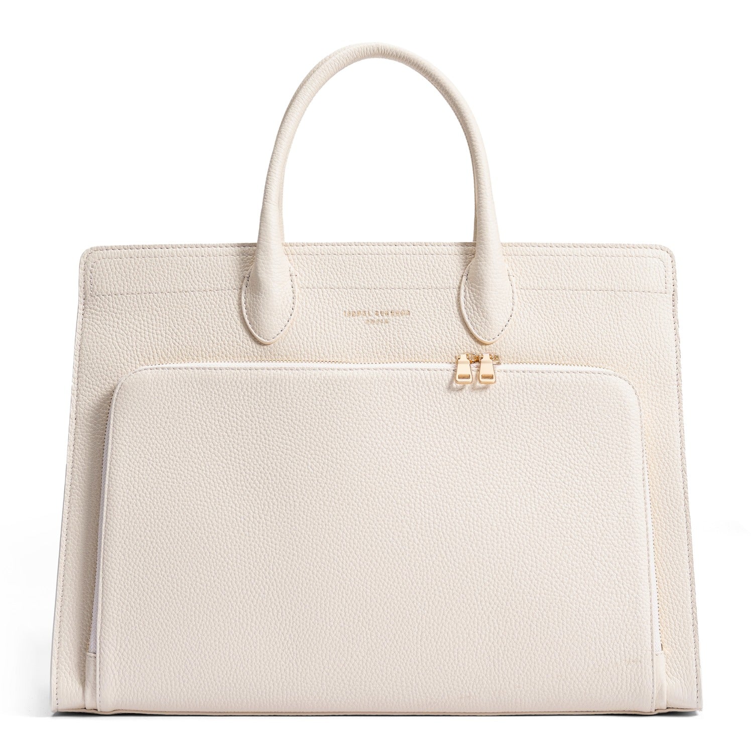 Isabel Bernard Honoré Nadine Crème Calfskin Handbag IB25052