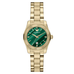 Emporio Armani Round Green Dial Watch AR11761