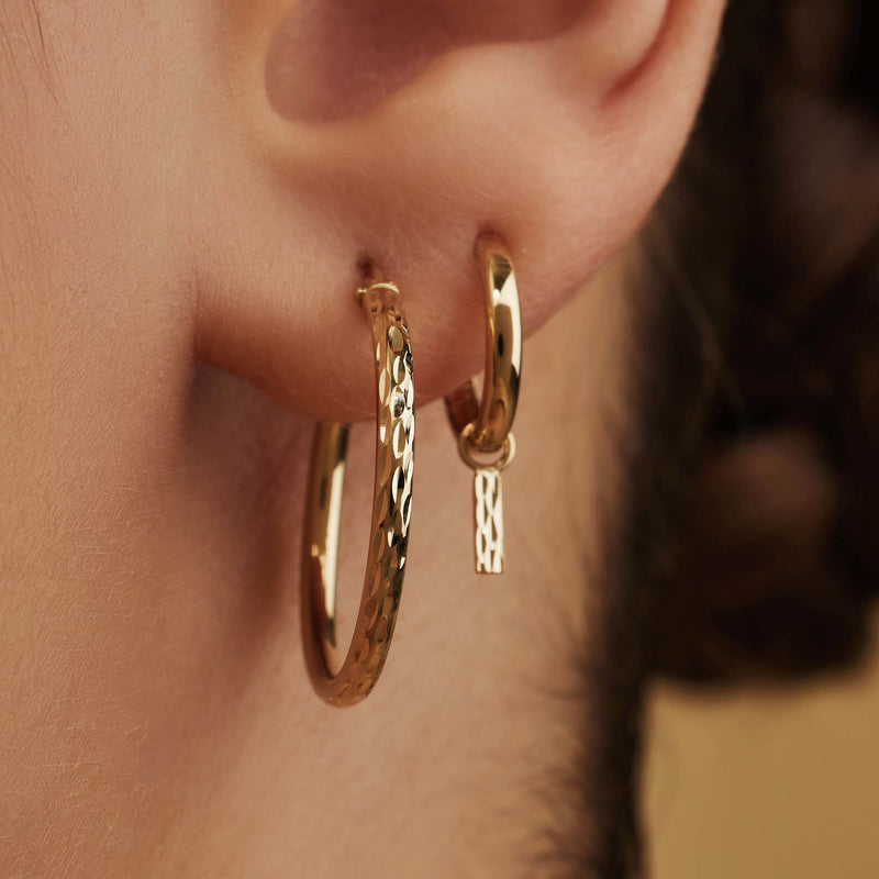 Isabel Bernard Rivoli Laura 14 karaat gouden oorringen IB360160-zoom-