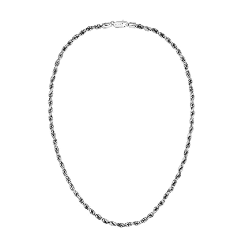 Hugo Boss Roestvrij Staal Zilverkleurige Heren Ketting HBJ1580839-zoom-