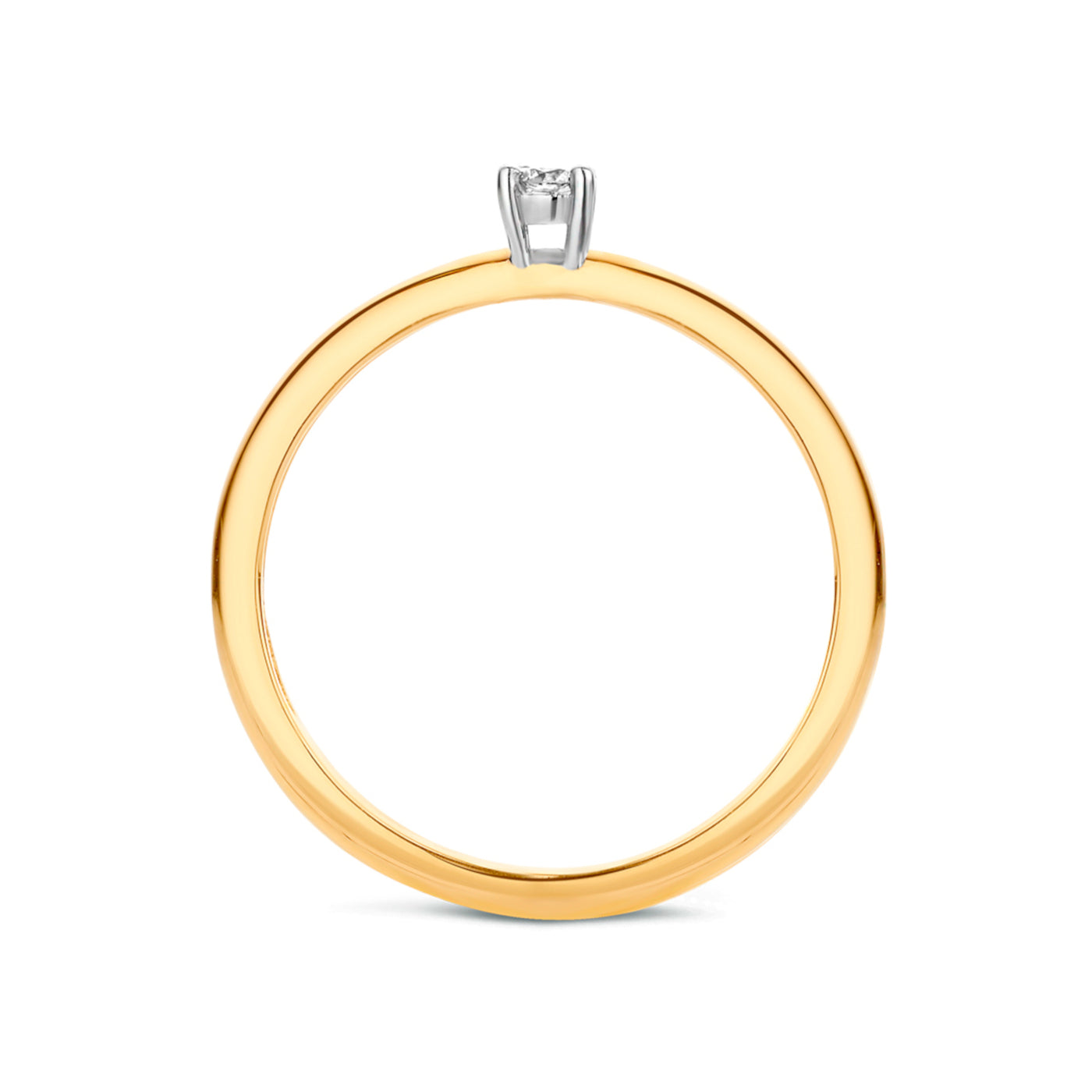 Blush Diamonds 14k Gold Ring with Diamond 1602BDI/50