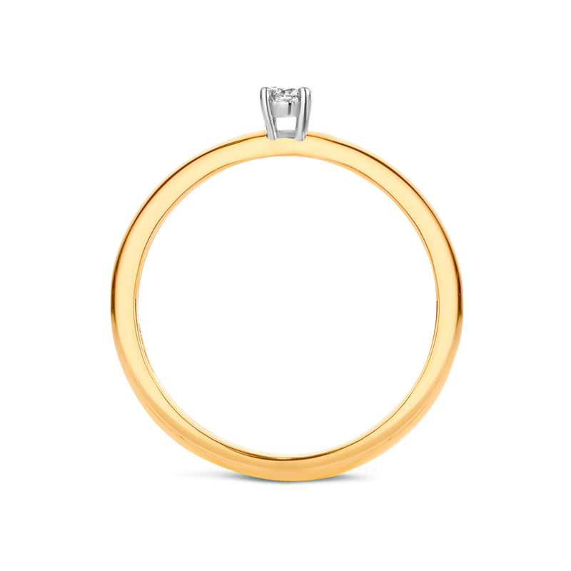 Blush Diamonds 14k Gouden Ring Met Diamant 1602BDI/50-zoom-
