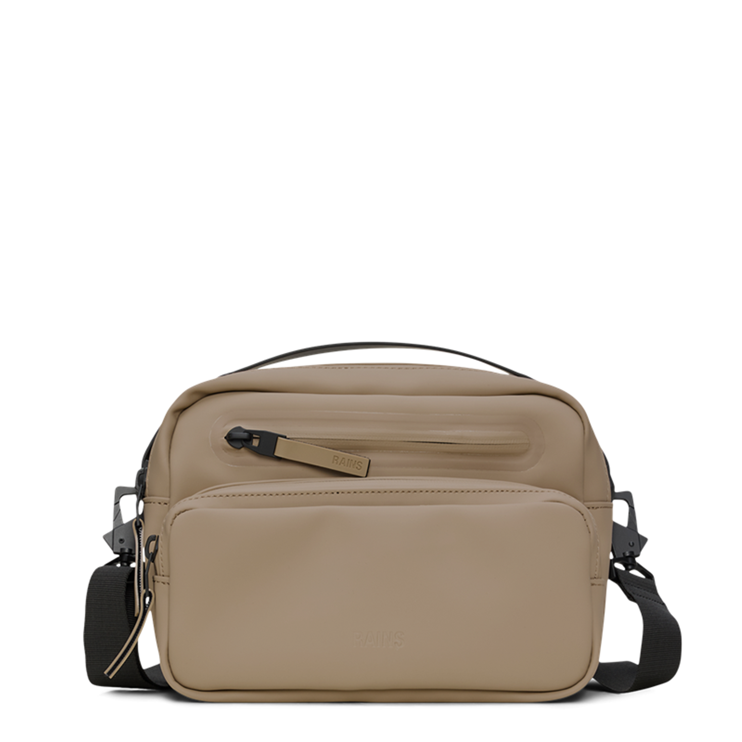 Rains Beige Cargo Box Bag R14110-133