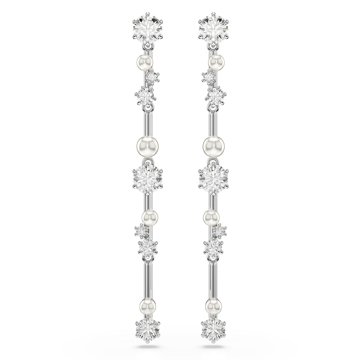 Swarovski Conste Silver Coloured Ear studs 5705614