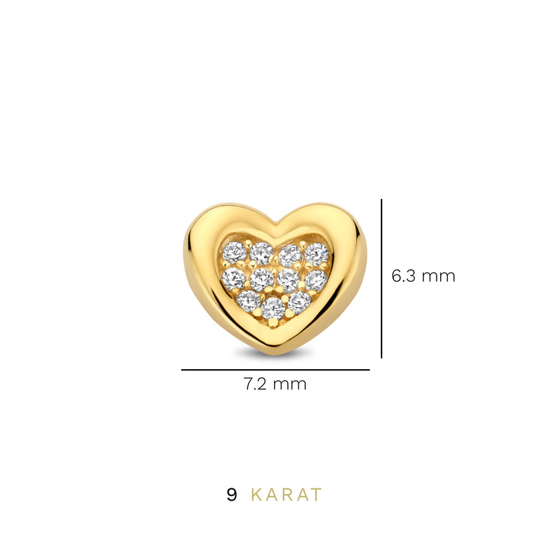 Beloro Jewels Monte Napoleone Gionna 9 Karaat Oorknoppen BO360062-zoom-