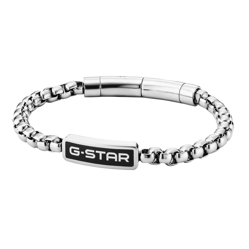 G-Star Floatcore Zilveren Box Chain Armband GSJ.100.02-zoom-