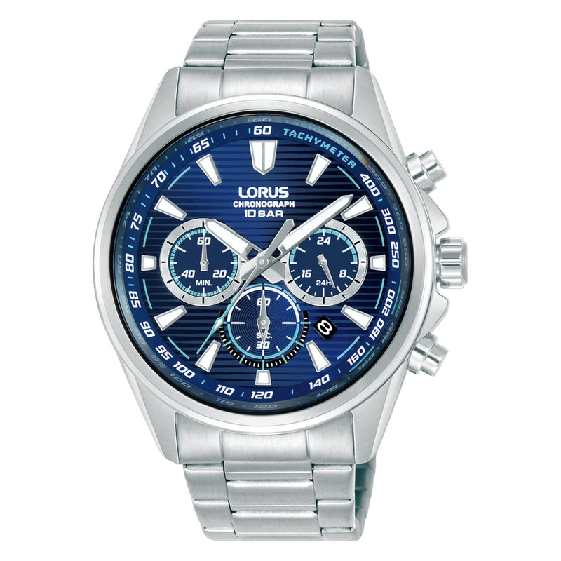 Lorus Chronograph Stainless Steel Men's Watch RT321LX9-zoom-