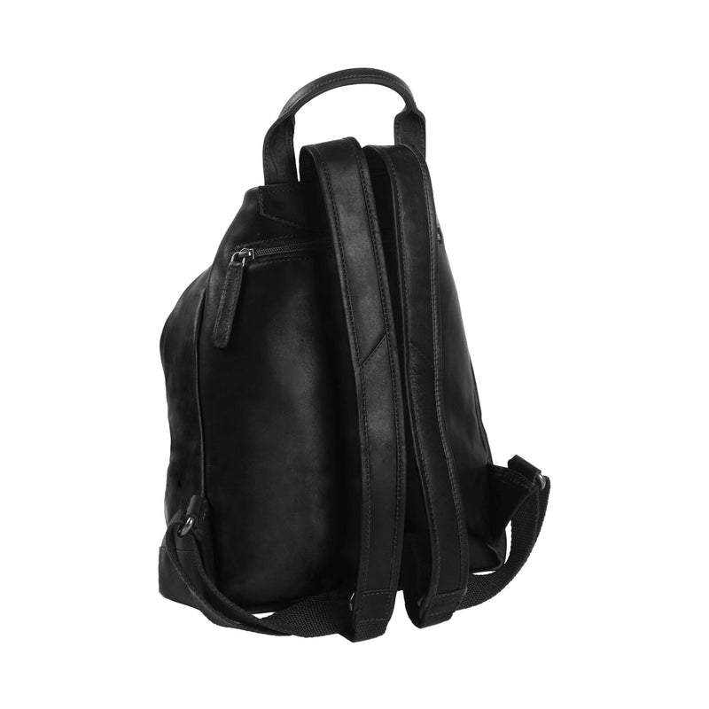 The Chesterfield Brand Saar Black Leather Backpack C58.026100-zoom-
