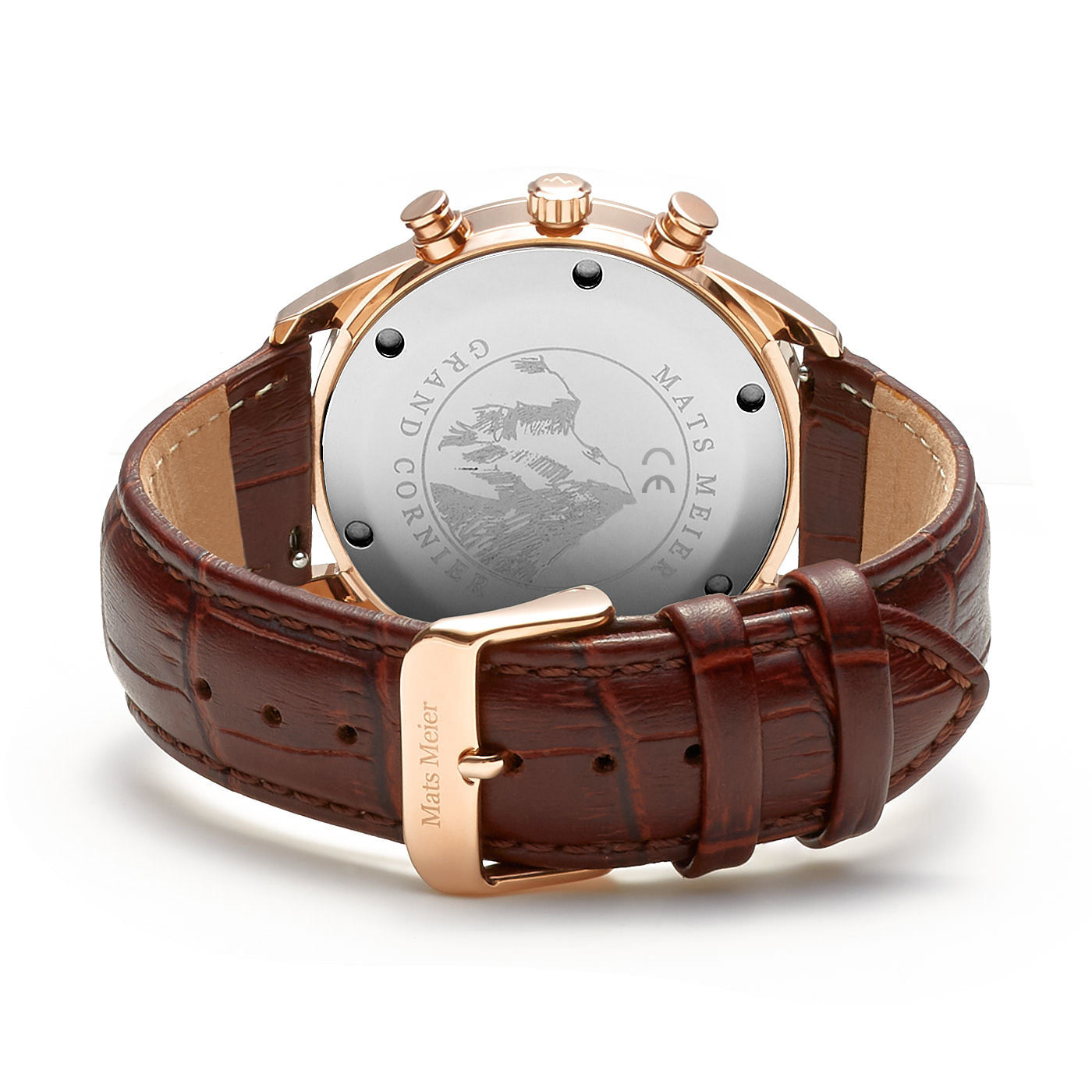 Mats Meier Grand Cornier Chrono Green/Rosegold coloured Watch MM00114