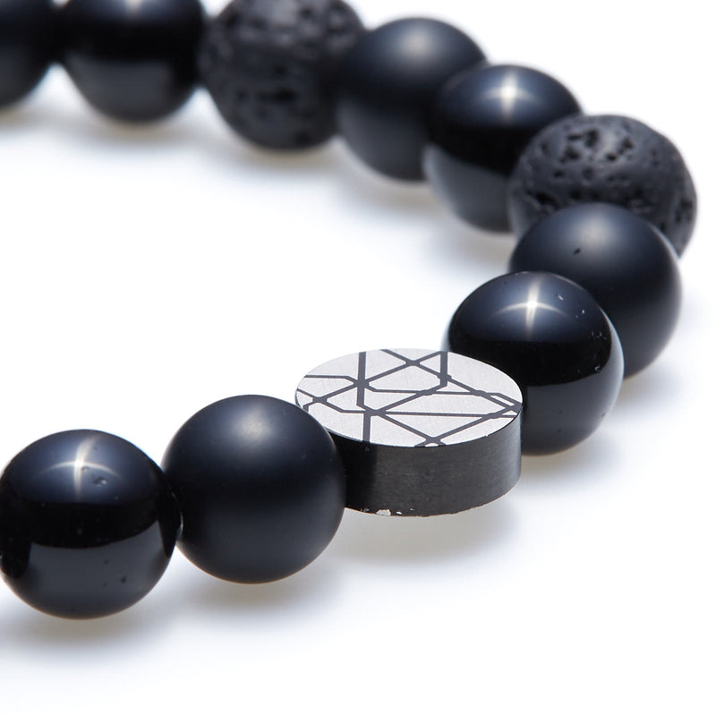 Sem Lewis 8mm Piccadilly South Kensington Armband SL220025 (Lengte: 16.50-17.50 cm)-zoom-