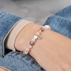 Karma Spiral Multi-coloured Bracelet 83440EL