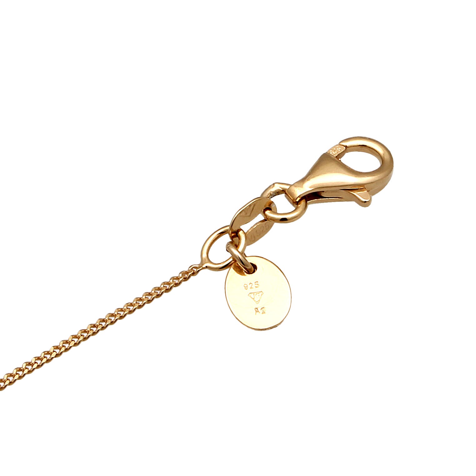 Elli 925 Sterling Silver Necklace with Diamond (0.004 ct) 2004-BF-0008123-001