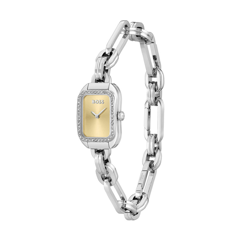 Hugo Boss BOSS Hailey Goudkleurig Dames Horloge 2002-HB1502656-zoom-