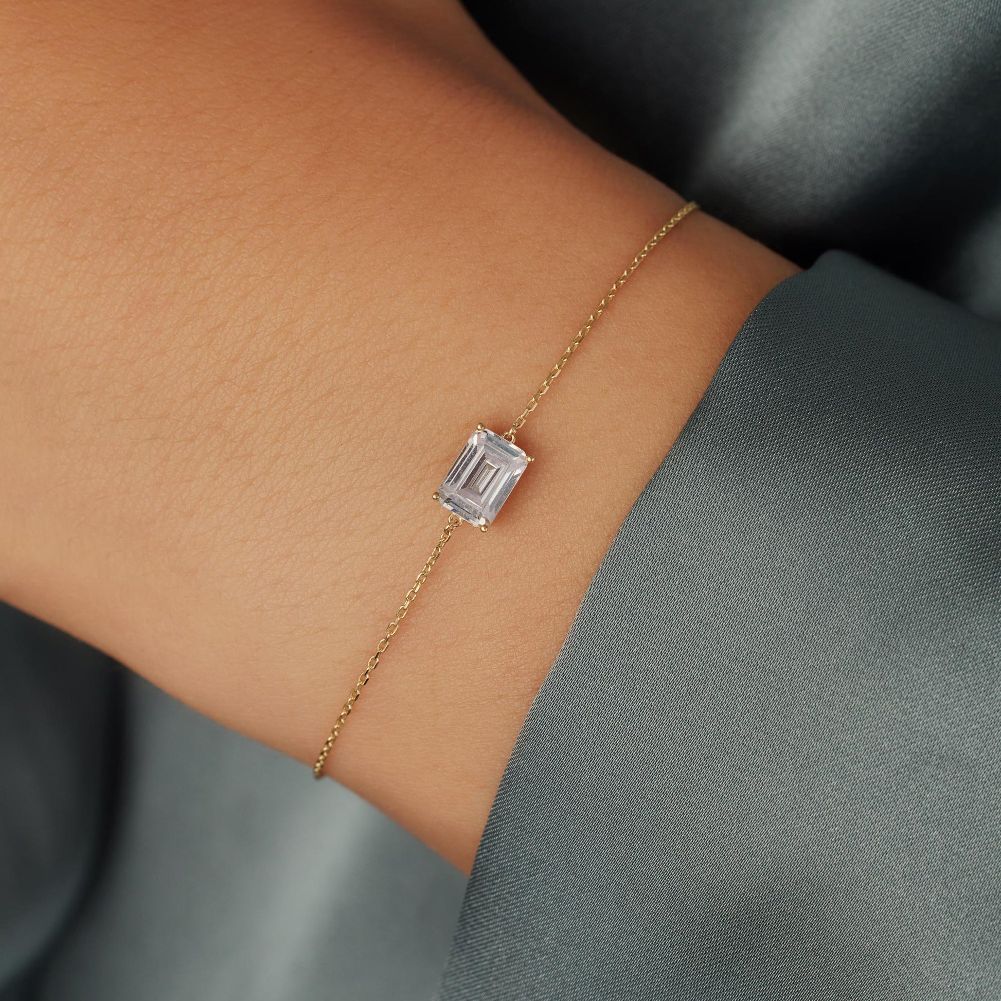 Beloro Jewels La Milano Colori Byanca 9 Karaat Armband BO320014