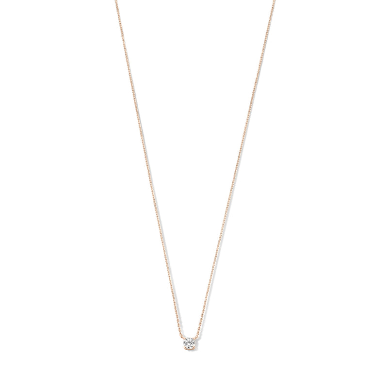 Isabel Bernard La Concorde Garance 14 Karaat Roségouden Ketting IB340142 (Lengte: 40.00-44.00 cm)-zoom-