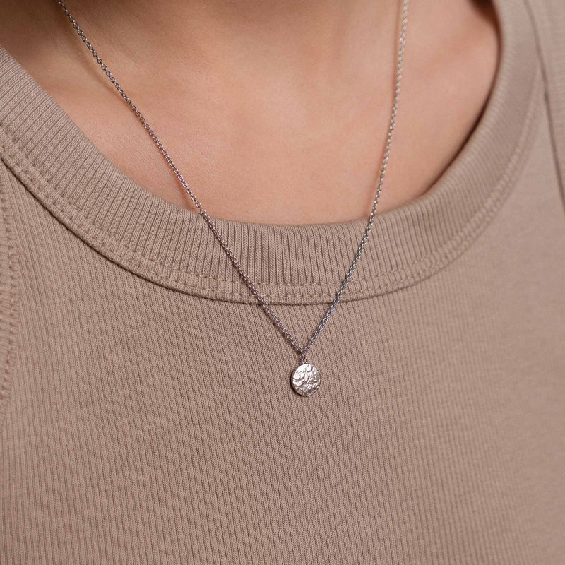 Violet Hamden Luna 925 Sterling Zilveren Ketting met Munt VH14008-zoom-